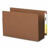 Smead Pocket Folder End Tab, 5.25" Expansion, Brown, PK10, Size: Legal 74691